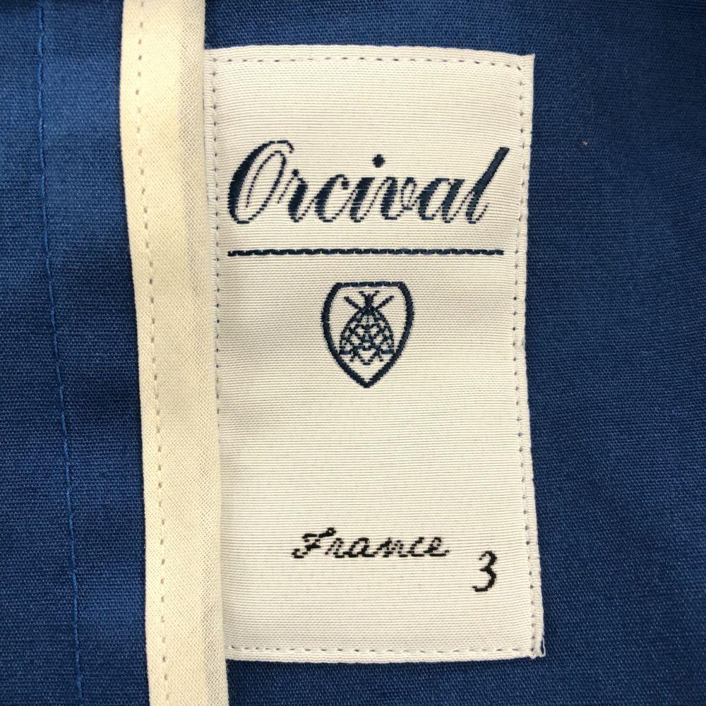 Orcival Jacket 3 Blue Round Collar with Hood Men's Used