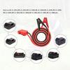 18V Battery Adapter Jump Starter, Anti-Spark Jumper Cable Clamps, Emergency Car Battery Booster for Dead Vehicle