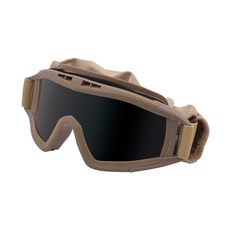 Unisex Tactical Goggles: Outdoor CS Glasses for Special Forces - Explosion-Proof & UV Protection