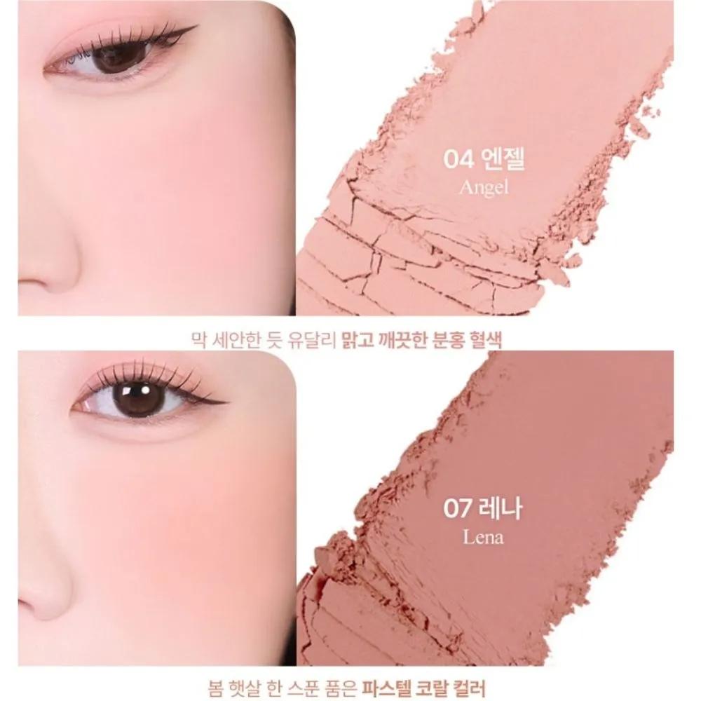 Forencos Pure Blusher SET 04 Angel + 07 Lena + Puff