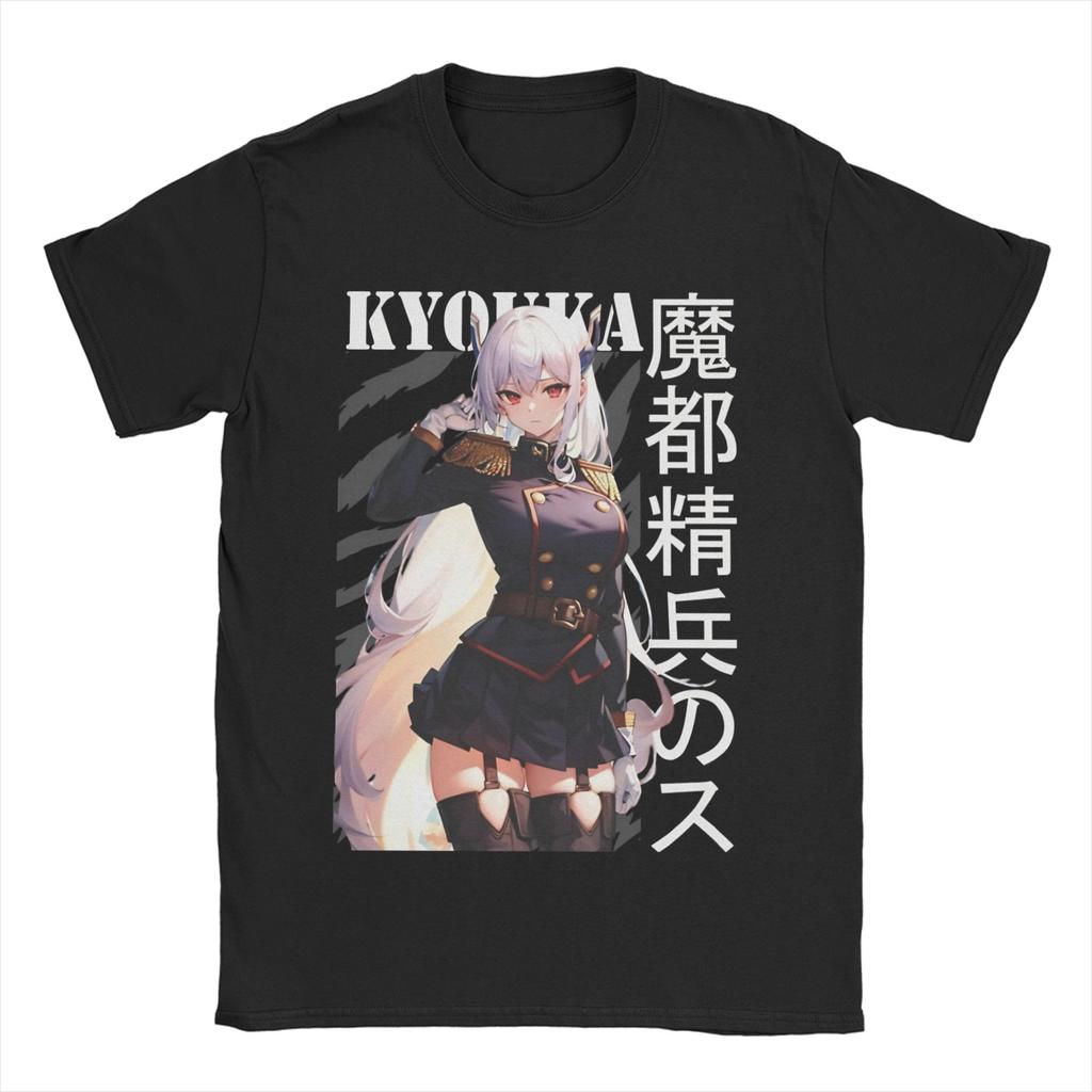 Mato Seihei no Slave Izumo Tenka Chained Soldier TShirt Unisex 100 Cotton Tee Shirt Crew Neck Short Sleeve T Shirt Gift Tops