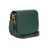 COACH Saddle Pebbled Leather With Snakeskin Print Embossed Leather Saddle Bag, Shoulder Bag, Crossbody Bag Medium CE566-IMV1Y