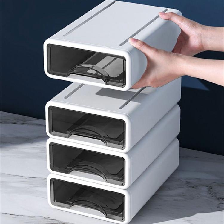 Effiziente Schreibtisch-Aufbewahrungsbox Stilvolle Schreibtisch-Aufbewahrungsbox Organizer Schublade für Schreibwaren Dokumente Kosmetika