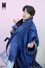 Estatua azul sin escala de BTS IDOL JIN