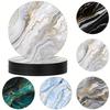 6pcs 4 Inch Drink Coasters Set Marble Veining Absorbent Coasters  For Cold Drinks Wine Mugs Cups