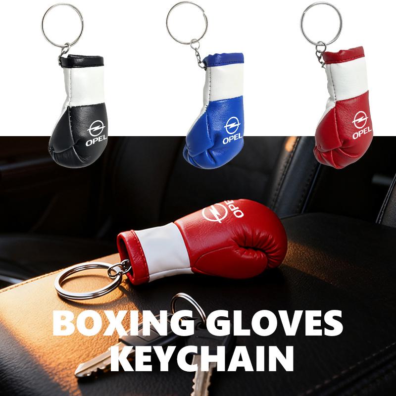 Trendiga Boxhandskar Nyckelringar Gåva Bilnyckel Sportryggsäck Hänge För Opel Insignia Astra G J F K Vectra C H Corsa C B D Omega