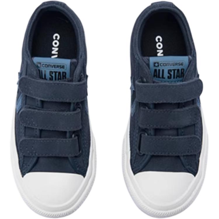 Converse Star Player 76 EasyOn Low PS Midnight Pass Kids Sneakers Blue Lakeside-Blue A12623C