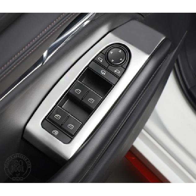 Stainless Steel Window Lift Panel Cover Trim For -2025 Mazda CX-30 CX30