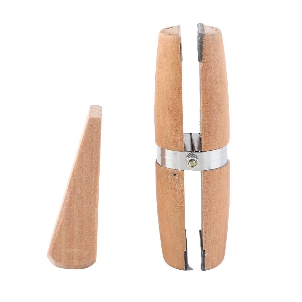 Wedge Lock Wood Ring Clamp Wood Material Professional Hand Tool Polishing Repairing