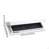 Float Shelves for Wall Flap Concealed Compartment Storage Rack Holder Bathroom Nursery