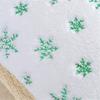 Snowflake Pillow Cover for Car Sofa Decoration Christmas Plush Cushion Covers