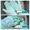 Miaojie Odorless Non-Slip Latex Gloves: Durable, Waterproof, Low-Allergy Kitchen and Laundry Cleaning for Women