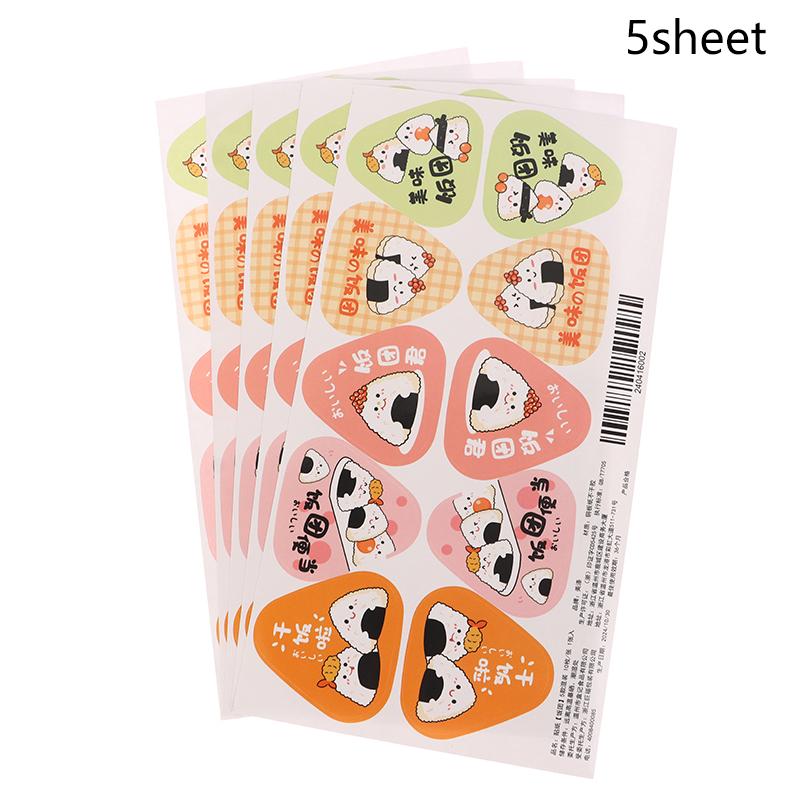 Triangle Rice Ball Packing Bag Stickers Nori Seaweed Onigiri Sushi Bag Stickers Sushi Making Mold Tools Bento Accessories