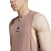 Adidas Les Mills Grafik Tanktop JRS33 KRL50 Warmes Lehmbraun Herren (JJ1436) J/L