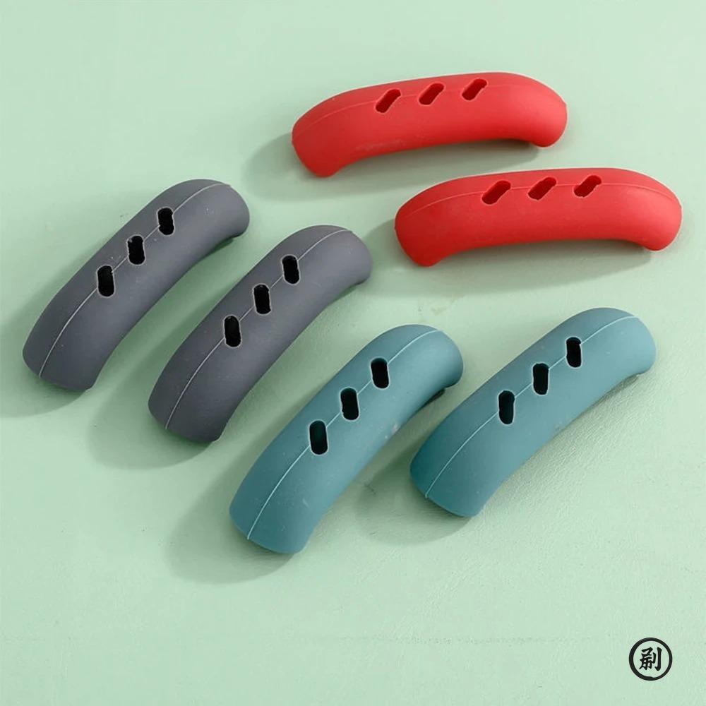 YS00050--2PCS  Grip Silicone Pot Holder Sleeve Heat Resistant Pot Glove Pan Handle Cover Grip Kitchen Tools Kitchen Gadgets