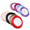 10Pcs 0.6cm Gift Wrapping Ribbon Polyester Multicolors Exquisite Decorative Ribbons Roll for Birthda