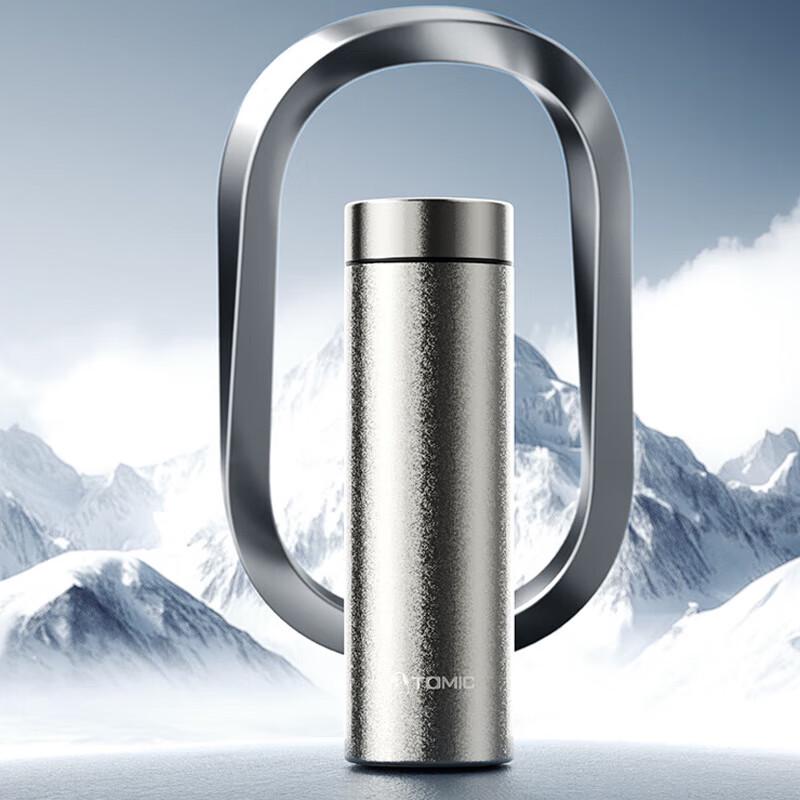 TOMIC TW60219Ti Pure Titanium Insulated Bottle