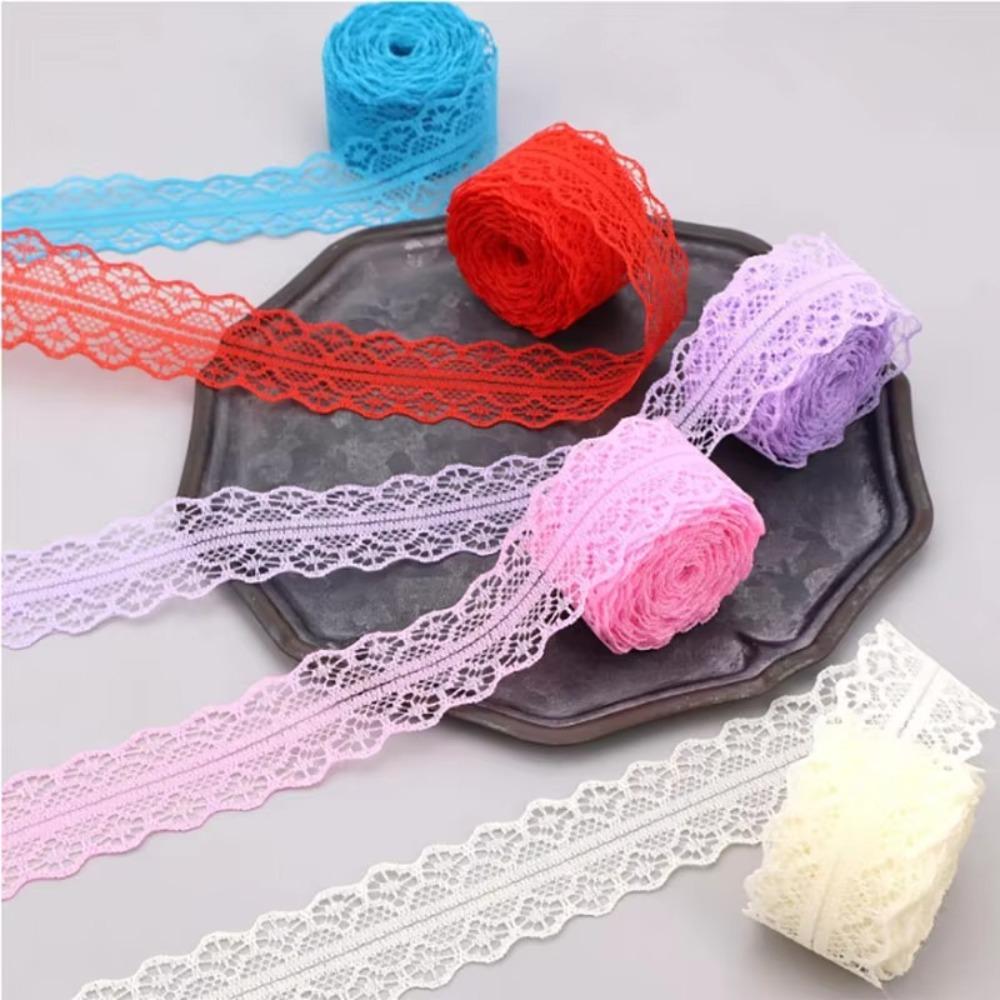 Wide Ribbons Lace Satin Ribbons Crafts Bow Gift Wrapping Ribbons  Wedding Party Decoration