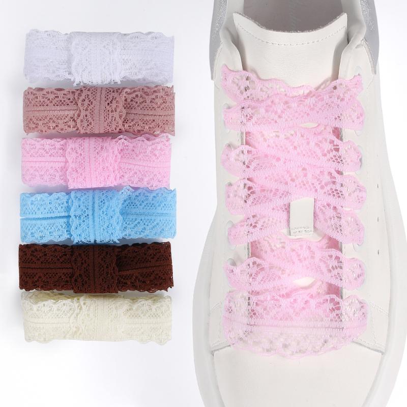 Flat Lace Shoe Laces Fancy Shoelaces For Women 120Cm Length Canvas Sneakers Outdoor Casual Shoes Shoelace