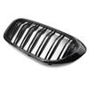 A51K-Car Double Slat Front Bumper Grille For BMW 5 G30 G31 G38 530I 540I 2018-20120 Middle Grille