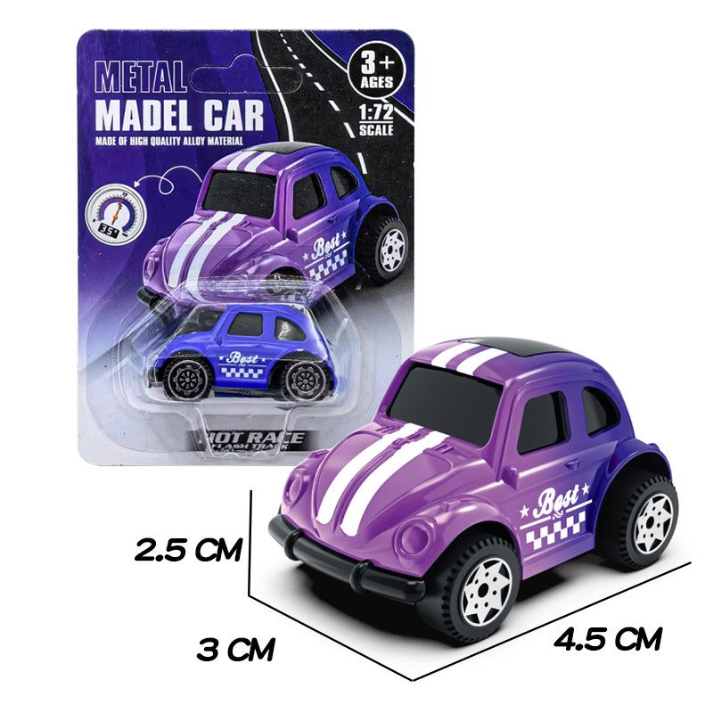 Water-Reactive Color-Changing Alloy Racing Car Model 1:60 Pull-Back Toy for Boys