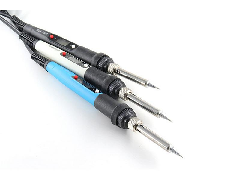 80W Digital Display Adjustable Temperature Soldering Iron for Household Use - Internal Heating & Constant Temperature.