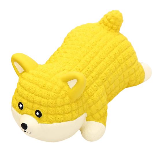 Dog Toy High Elastic Latex Bite-resistant Puppies Adult Dogs Chew Toy with Built-in Sound Device Interactive Toy