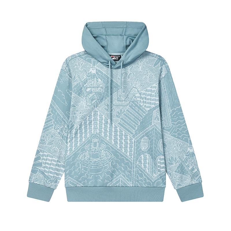 

New FILA Sweatshirts Men s All Over Print F11M438201FZA 170/92A/M