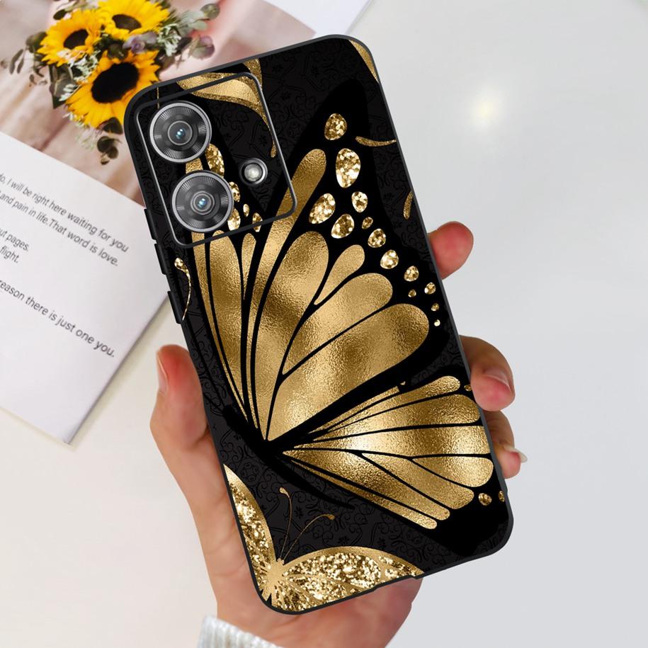 For Motorola Edge 40 Neo Case Soft Transparent Silicone Bumper Shockproof Cover For Moto Edge40 Neo Edge40Neo 5G XT2307-1 Fundas