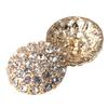 10PCS/Lot 15/23MM Trench Coat Luxry Full Rhinestone Sweater Metal Buttons Sewing Lady's Blouse Big Buttons