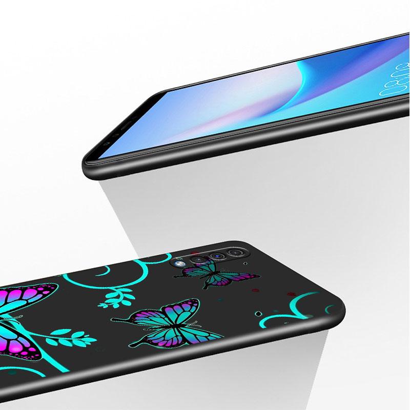 TPU Weiche, hübsche Schmetterling Mode Hülle für Honor 8X 20i X8 9X Pro 50 Pro 60 30i 20 Lite Play 9A Magic4 Pro X7 Stoßfest