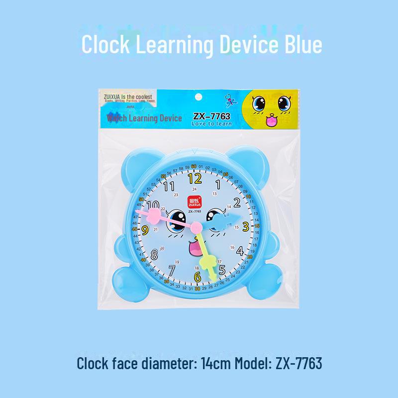 Children's Cognitive Time Learning Clock - Educational Puzzle & Teaching Aid for Students