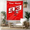 Marc Mrquez Custom Your Name Wall Decor Tapestry Art For Pet Memorial Birthdaywedding Party Backdrop Family Gift