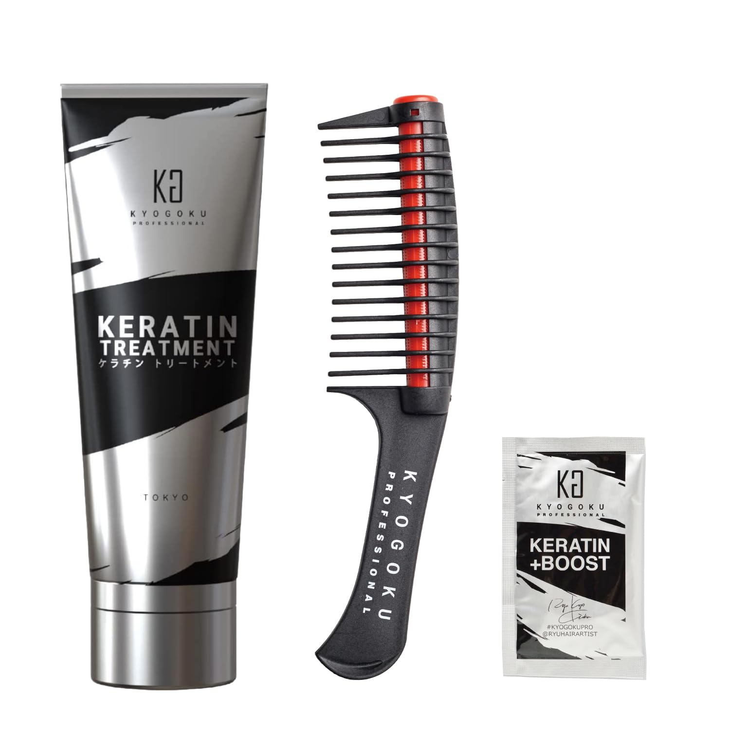 

Kyogoku Jumbo Roller Treatment Penetration Coloring Comb with Hair Color Rotating Coloring for Men and Women Penetration Comb, Comb, Rollers,