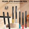 Waterproof Shimmer Eyeshadow Pen with Glitter and Pearlescent Finishes for Long Lasting Sparkly Eye Makeup