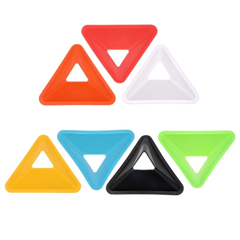 5 Pcs Soccer Marker Cones Basketball Field Marker Soccer Playing Marking Tray