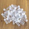 10/30/50/100Pcs Transparent Mini Plastic Vials Empty Leakproof Storage Bottles for Liquid Beads Sewing Pins Small Parts Organizer