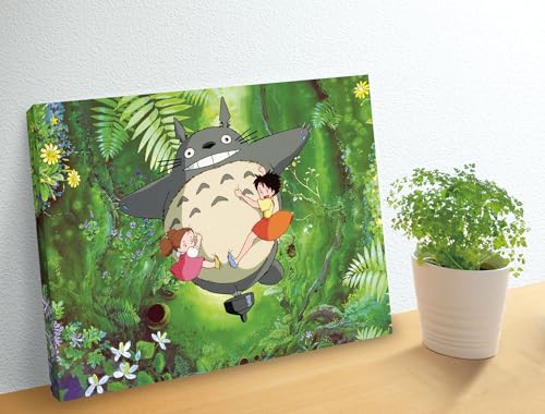 Ensky 366-piece Jigsaw Puzzle, "Riding Totoro" (31 X 24 Cm) ATB-03