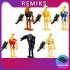 Star Wars Minifigures Compatible Building Blocks Toys Super Battle Droid RO-GO C009-C014