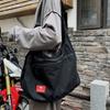 Multi-Functional Vest Bag Workwear Retro Large Capacity Sleeveless Nylon Convertible Backpack Vest Two-In-One Tote Crossbody Bag