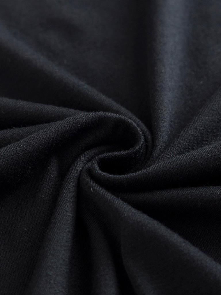 Women's European & American Short-Sleeved Christmas Crew Neck Top