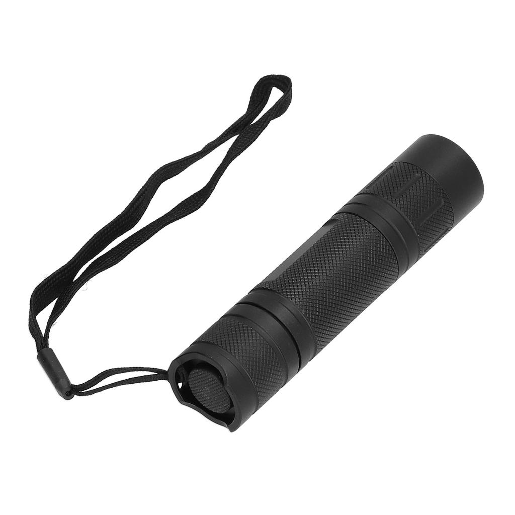 UV Flashlight Battery Powered LED UV365 Black Light Detector for Coin Stamp Collection