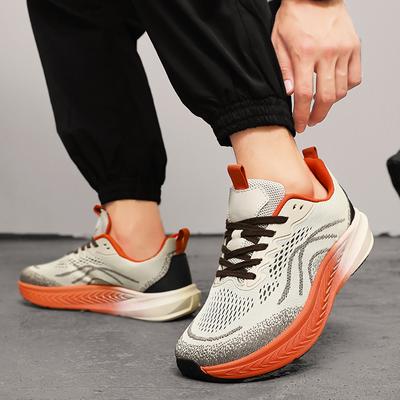 Mens Running Shoes Breathable Lightweight  Non-Slip Durable Comfortable Soft Casual Outdoor   Big Men Sports Shoes