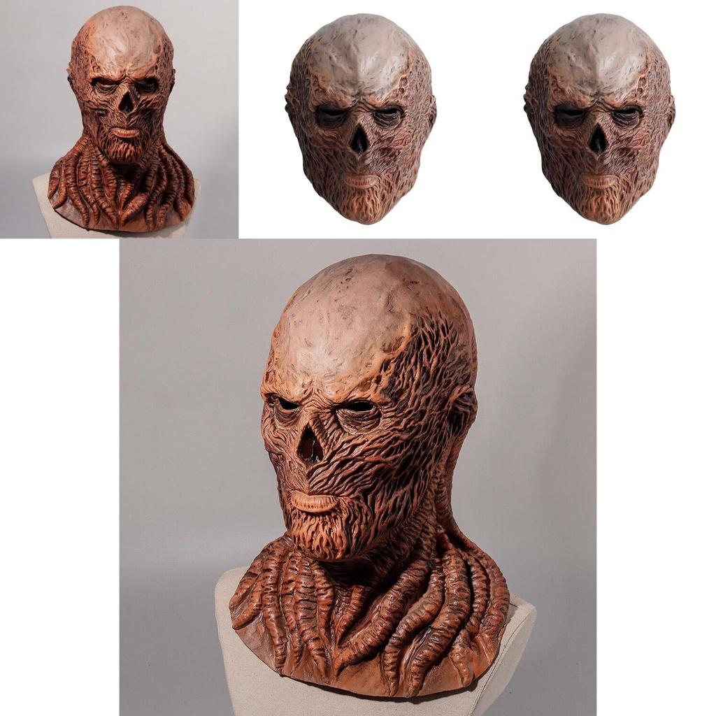 Stranger Things Sezon 4 Maska Vecny Przerażający Lateksowa Rekwizyt do Halloween Cosplay