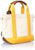 Hills Polo Tote Bag Canvas Tote Bag SS BH1006N [Beverly Club] Ivory/Yellow/Yellow