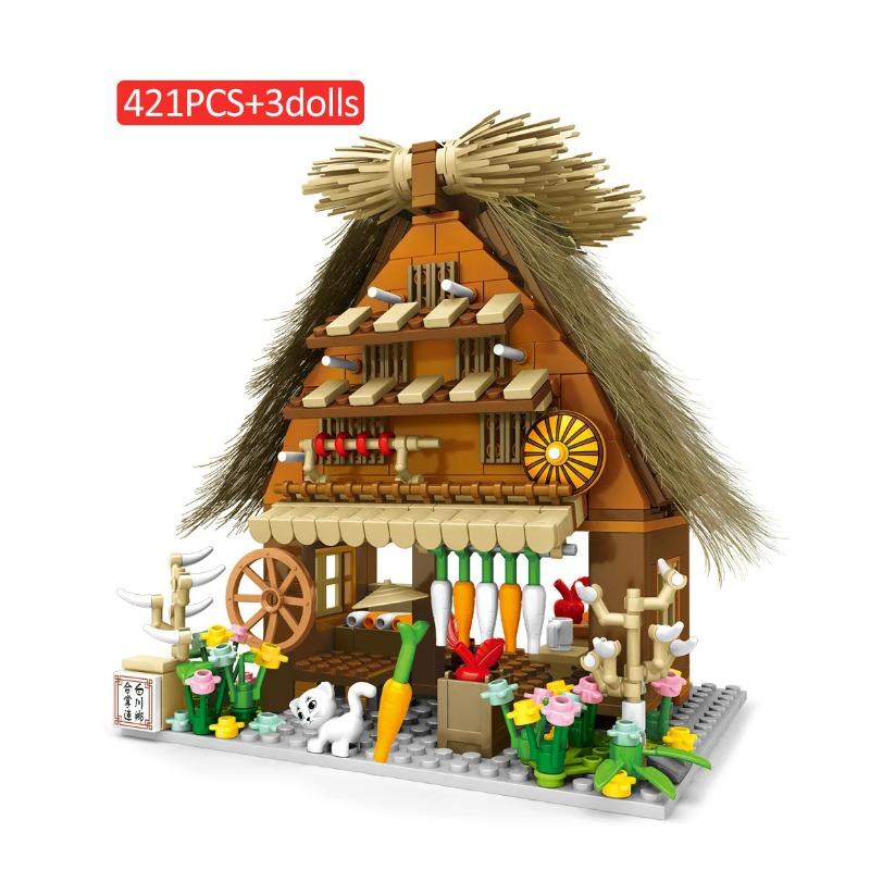 

Городская сцена Модель Веселый строительный блок Подарочные игрушки для мальчиков и девочек No box