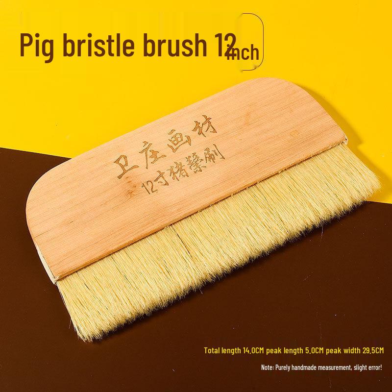 Multifunctional Nylon Brush: BBQ, Paint, Cleaning, 1-12 Plate Sizes