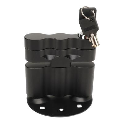Gas Pack Mount Lock, Locking Gas Fuel Container with 2 Keys, Petroleum