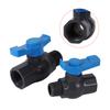 PVC-Kugelhahn-Regler 3/4"1" PVC-Verbindungskugelhahn Innengewinde auf Außengewinde Ventil Gartenwasserversorgung Schalter