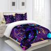 Bedding Set Astronaut Printed Pattern Duvet Cover Kids Adult Bed Set Room Decor Individual 2-3 Pieces Duvet Cover Set